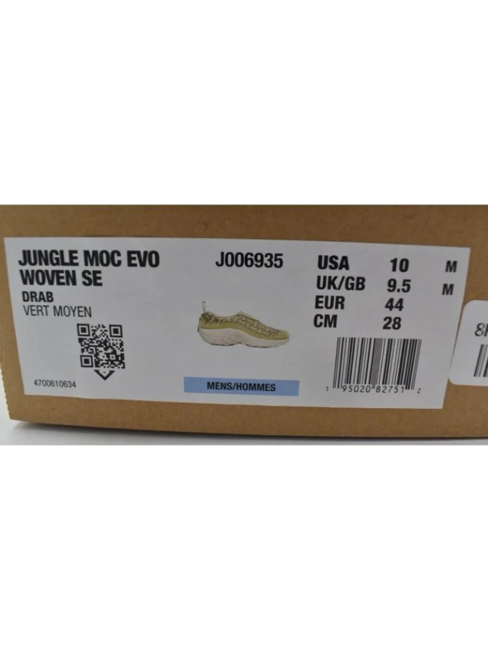 Merrell mens size